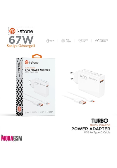 67 W Hızlı Şarj Aleti Eu 67w Charger