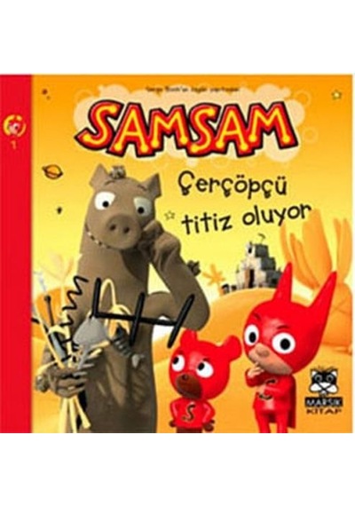 Samsam 1 - Çerçöpçü Titiz Oluyor- Marsık Kitap