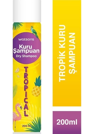 Watsons Tropik Kuru Şampuan 5 x 200 ML