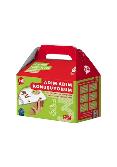 Adım Adım Konuşuyorum Terapi Konuşma Eğitim Seti 3 - Lali Yayınları