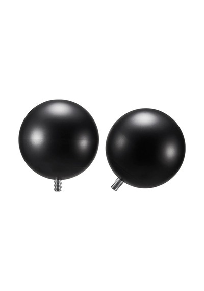 Ikea Väsentlıg Korniş Ucu 53 Mm Siyah