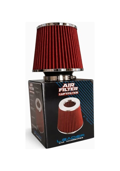 Performans Artırıcı Açık Hava Filtresi 66mm Kırmızı Renk - Yüksek Performans