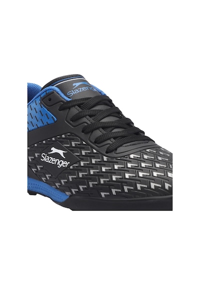 Slazenger CYCLE I HS Çocuk Halı Saha Siyah / Mavi Futbol Ayakkabısı