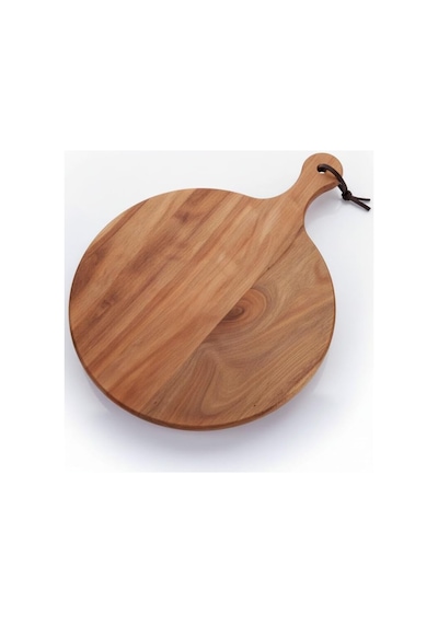 Ayaklı Akasya Sunum Tabağı Ve Servis Tahtası 40x30 Cm Doğal Ahşap Modern Peynir, Şarküteri, Pizza Ve Kahvaltı Tahtası Saplı Ve Yükseltilmiş Ayaklı Sunumluk Çok Renkli