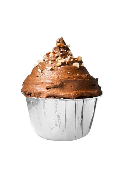 25 Adet Kağıt Muffin Kek Cupcake Sufle Kapsülü Silver