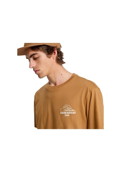 Quiksilver Bliss Point Erkek Kahverengi Tişört
