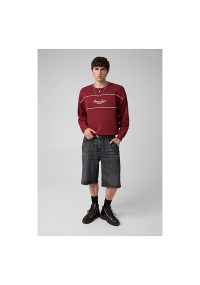Guess Guess Jeans Erkek Sweatshirt M6bq07k5455 Kırmızı
