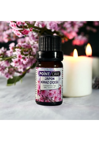 Point Care Japon Kiraz Çiçeği Kokulu Mum Esansı 10ml ,soya Wax