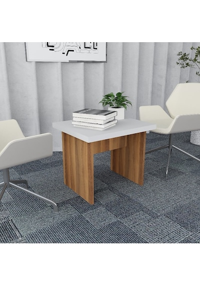 Oliver 5'li Ofis Takımı  Model 4 Çam Beyaz