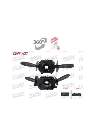 Fiat Doblo 2001-2010 25pin Arka Sileceksiz - Sinyal Kumanda Kolu
