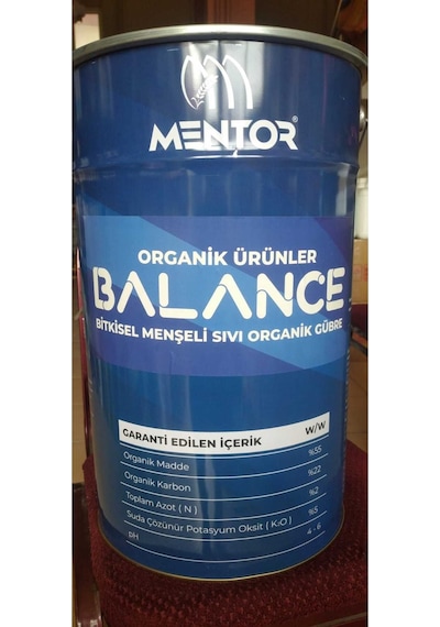 Mentor Balance Bitkisel İçerikli Sıvı Gübre 20 Lt 10