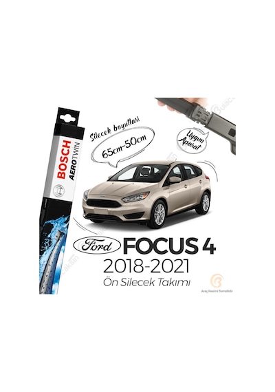 Ford Focus 4 Muz Silecek Takımı 2018-2019 Bosch Aerotwin