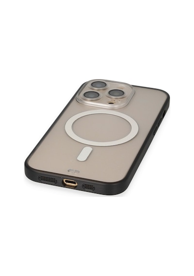 Apple iPhone Uyumlu 14 Pro Kılıf Grand Magneticsafe Kapak - Siyah Bzsxx00 1