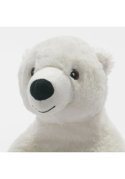 Kutup Ayısı Peluş Oyuncak, Snuttıg Yumuşak Oyuncak, Beyaz, 29 Cm Beyaz