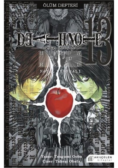 Death Note - Ölüm Defteri 13 - Tsugumi Ooba - Akılçelen Kitaplar