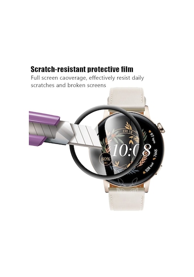 Huawei Watch Gt3 42 Mm Ekran Koruyucu Nano Esnek Cam Ppm Huawei Watch Gt3 42 Mm Ekran Koruyucu Nano Esnek Cam Ppm