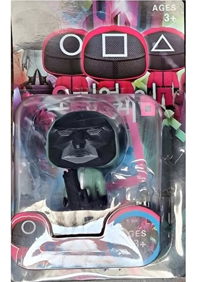 Squid Game Front Man Gizemli Asker Figürü - Koleksiyonluk Aksiy