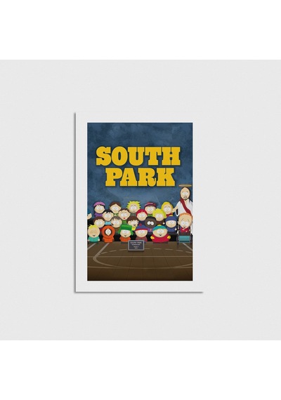 South Park Dizi Posteri Çerçevesiz Poster Duvar Dekorasyonu Pn11p488