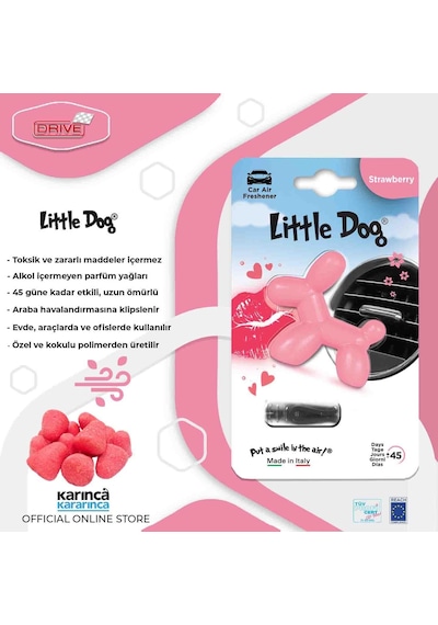 Little Dog Araba Kokusu Strawberry Çilek