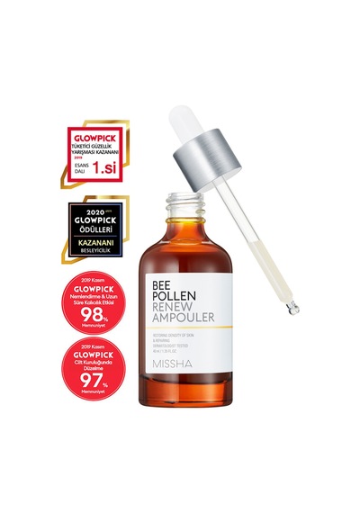 Missha Bee Pollen Renew Ampouler Arı Poleni İçeren Yoğun Besleyici Yenileyici Serum 40 ML