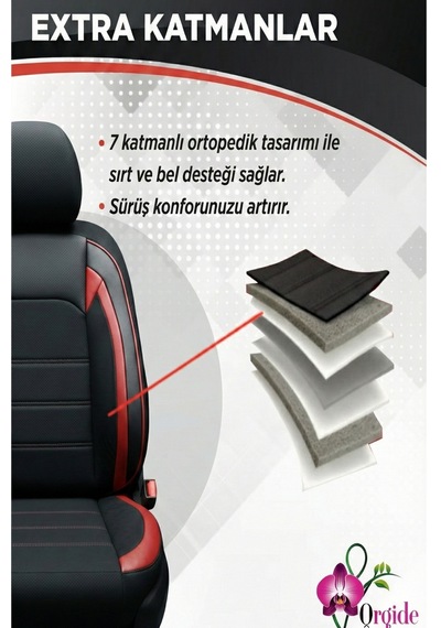 Orqide Tumix Serisi Seat Leon Oto Kılıfı