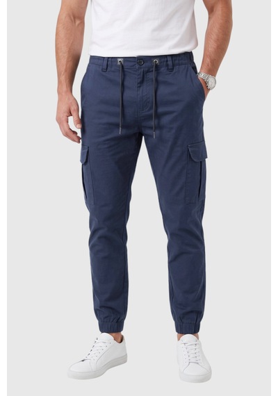 Deepsea Erkek Slim Fit Likralı Petrol Mavisi Kargo Jogger Pantolon İpli Bel Lastikli Paça 1601569 Deepsea Erkek Slim Fit Likralı Petrol Mavisi Kargo Jogger Pantolon İpli Bel Lastikli Paça 1601569