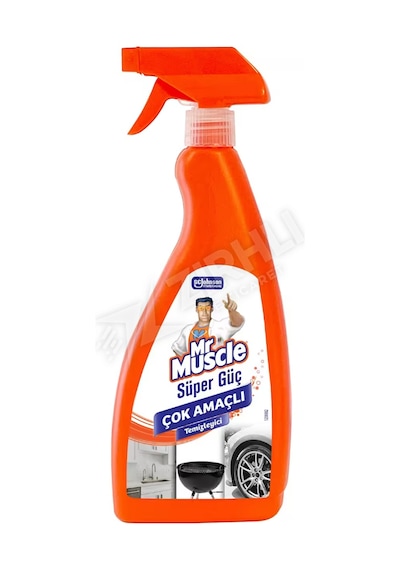5 Adet Mr.muscle Sprey Süper Güç Çok Amaçlı 750 Ml