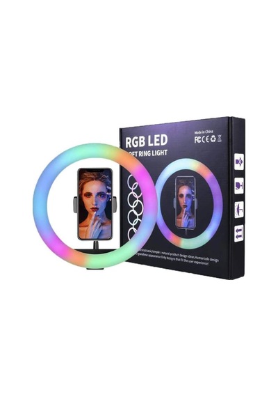 33 İnç Rgb Led Soft Ring Light + Stand Genel