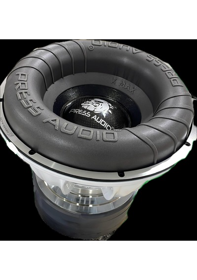 38 Cm Spl Subwoofer Xmax 9000 Rms Yassı Alüminyum Black Voice Coil