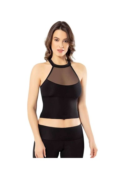Pedli Dalgıç Modelli Krop Kadın Büstiyer Siyah Beden: L-xl Diğer