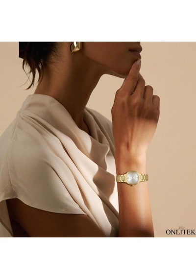 Elle El.1.10004-2 28 Mm Kadın Kol Saati Gold