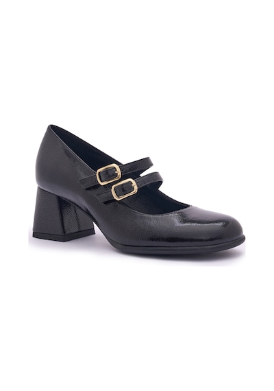 Naplak Axel Nero Topuklu/ Stiletto Kadın 205307ds Donna Serena 5307ds Naplack Naplak Axel Nero