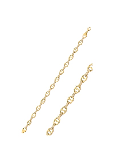 Çgk Çiğdem Gürel Kuyumculuk Taşlı Tarz Hallow Altın Bileklik Gold