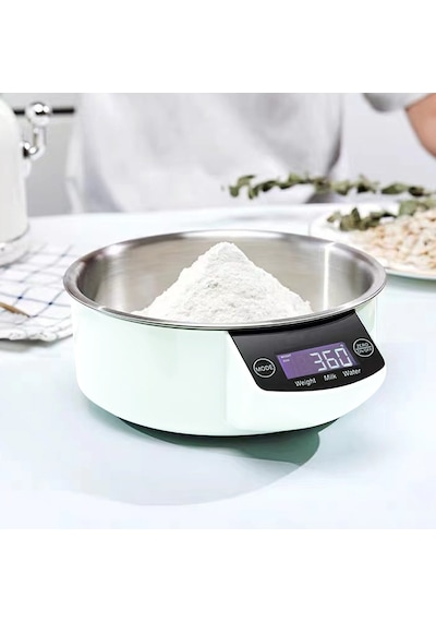 5 Kg Lcd Ekranlı Hassas Su Süt Ölçer Hazneli Sporcu Evcil Hayvan Terazisi Tartısı Diğer