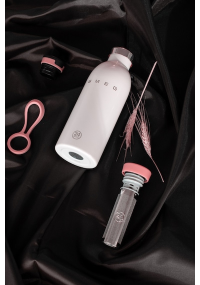 Smeg Creme-pink Termos Gift Box Krem