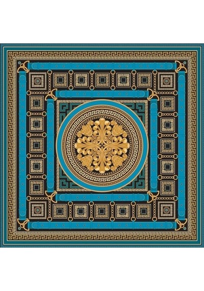 Kaplama Zemin Kaplama Folyosu Dekoratif Folyo 65x65 Cm 15.model Çok Renkli