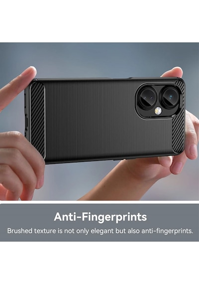 Oneplus Nord Ce 3 Lite Brushed Carbon Fiber Silikon Kılıf-al3332
