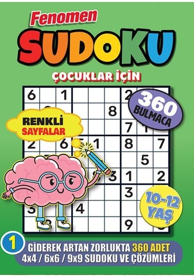 Fenomen Çocuklar İçin Sudoku 10-12 Yaş Diğer
