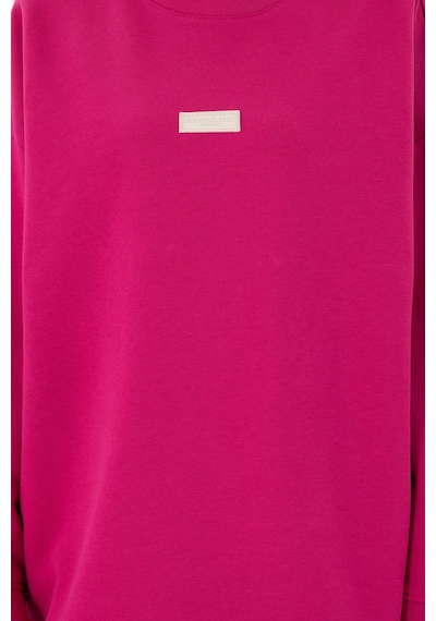 U.S. Polo Assn. Kadın Fuşya Bisiklet Yaka Sweatshirt 50294221-VR023