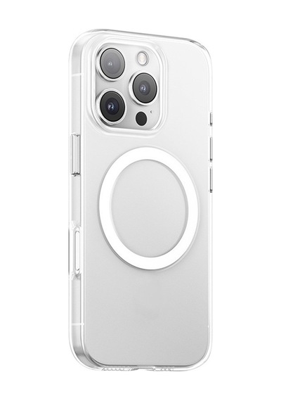 Apple Uyumlu iPhone Blueo 16 Pro Max Crystal+ Anti drop Magnetic Magsaf