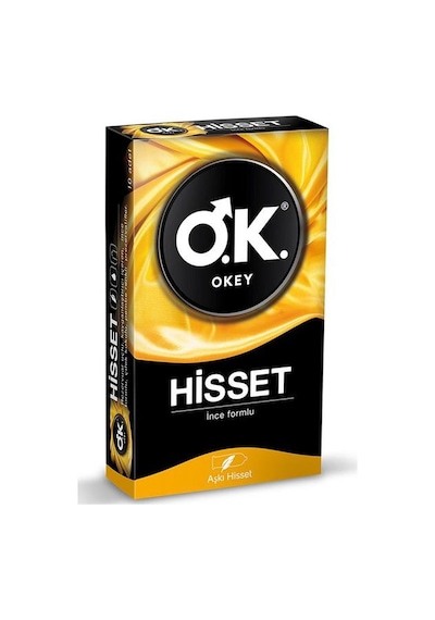 Okey Hisset Prezervatif 10 x 10'lu