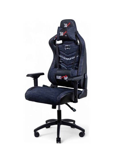 Prıme Rugged Oyuncu Koltuğu Gaming Koltuk Gamer Koltuğu Kot Kumaş - Siyah Deri