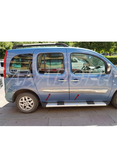 Renault Kango Krom Yan Kapı Çıtası 4 Parça 2008 Üzer N11.4494
