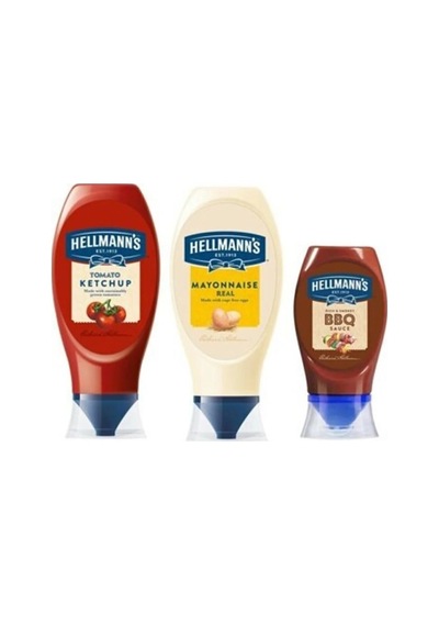 Hellmann's Barbekü Sos 285 G + Ketçap 480 G + Mayonez 395 G
