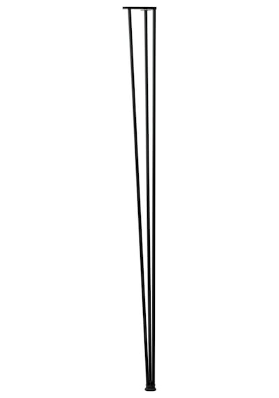Siyah Masa Ayağı 4'Lü Filteke Ayak 72 CM
