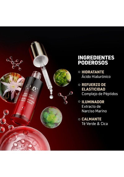 Kırmızı Işık Peptit Serumu Kadınlar Ve Erkekler İçin Hyaluronik Asit Ve Peptit Yüz Serumu, Led Cihazlarıyla Kullanıma Uygun Hafif Nemlendirici