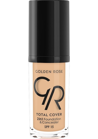 Golden Rose Total Cover 2 In 1 Fondöten & Concealer No:11 Nude 30 ML