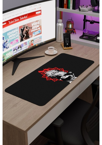 Nanatsu No Taizai Anime V2 - 70x30 Xl Gaming Kauçuk Kaymaz Taban Mouse Pad Fare Altlığı
