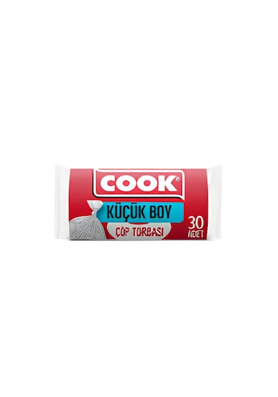 Cook Kokusuz Küçük Boy Çöp Torbası 40 x 47 CM 25 x 30'lu