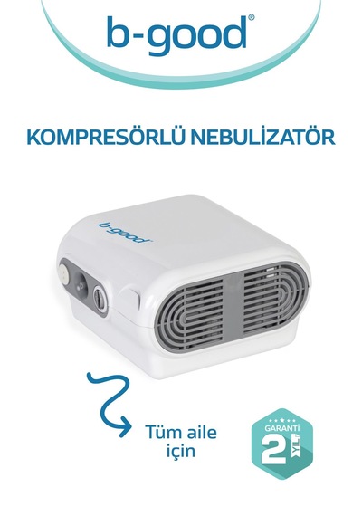 B-Good Kompresörlü Nebulizatör Cihazı B-Good Kompresörlü Nebulizatör Cihazı
